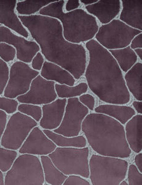 Norbar Fabric Darwin Heather Moon 427 VELVET 100% POLYESTER CHINA 15 1/4"V 26 3/4"H 58 - My Fabric Connection -