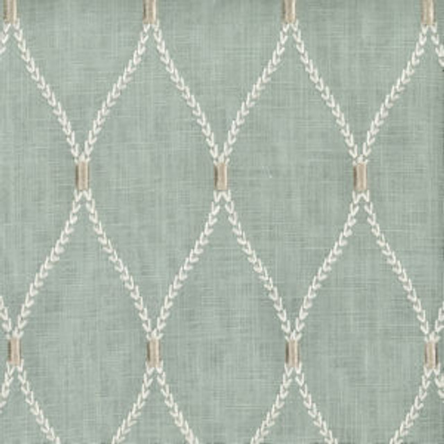 Norbar Fabric Deacon Shore 095 50% POLYESTER / 50% COTTON INDIA 4 1/2"V - 5"H 54 - My Fabric Connection -