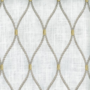 Norbar Fabric Deacon Smoke 001 50% POLYESTER / 50% COTTON INDIA 4 1/2"V - 5"H 54 - My Fabric Connection -