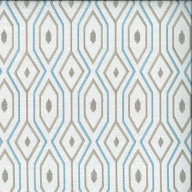Norbar Fabric Duchamp Aquamarine 100% POLYESTER INDIA 3"V 3 1/4"H 52 - My Fabric Connection - Norbar Fabric Duchamp Aquamarine 100% POLYESTER INDIA 3"V 3 1/4"H 52 - My Fabric Connection -