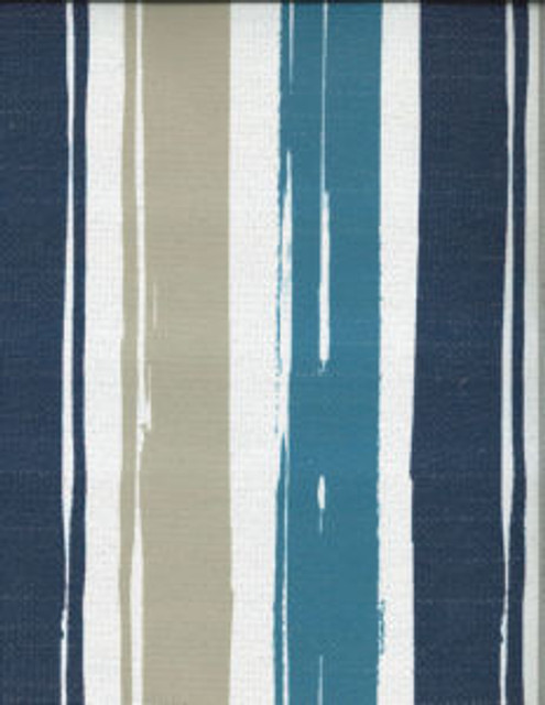 Norbar Fabric Gaza Blue 62 65% POLYESTER / 35% COTTON' SPAIN V 12 1/2 / H 6 1/3 54 - My Fabric Connection -