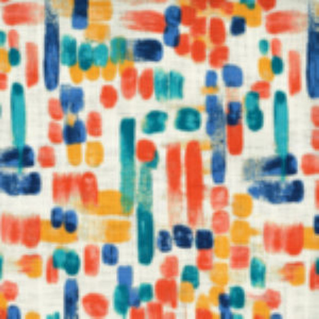 Norbar Fabric Greta Santa Fe 385 100% COTTON PAKISTAN 12 1/2"V - 13 1/2"H 55 - My Fabric Connection -