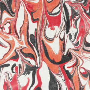 Norbar Fabric Jayden Coral PRISM BRIGHTS 100% POLYESTER CHINA 23 1/2"V 27 1/2"H 55 - My Fabric Connection -