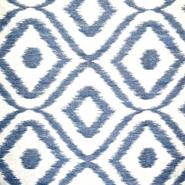 Norbar Fabric Medina Navy 0308 ALLURE 22% POLYESTER 78% LINEN TURKEY V-9 1/4 H-14 1/2 118" - My Fabric Connection -