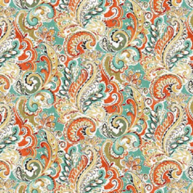 Norbar Fabric Midland Caribe PRISM CARNIVAL 100% COTTON KOREA 13 1/2"V 27"H 54" - My Fabric Connection -