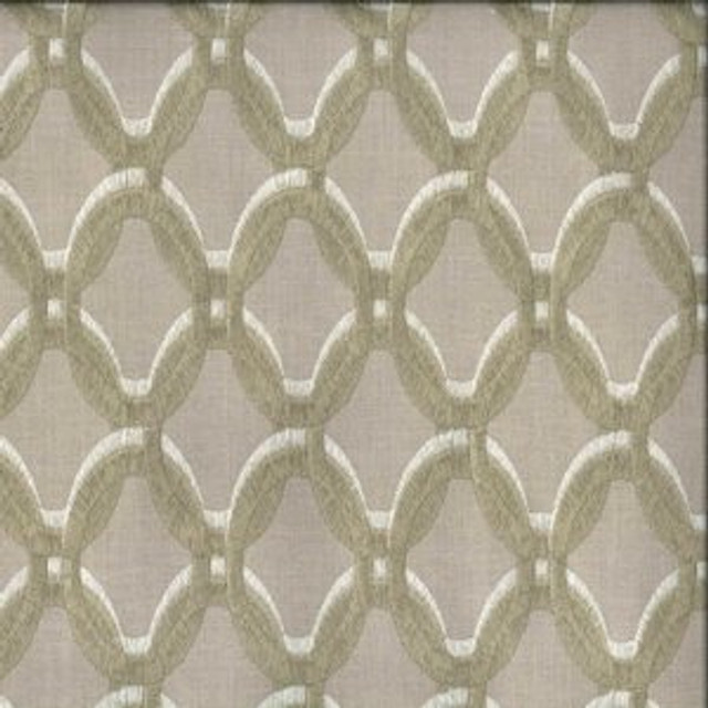 Norbar Fabric Odienne Beige 57% POLYESTER 43% COTTON INDIA 3"V - 3 1/4"H 52 - My Fabric Connection -