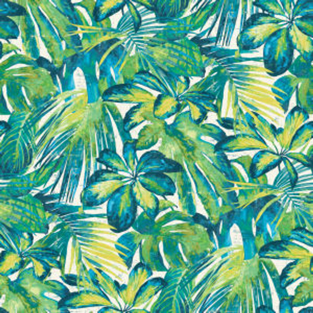 Norbar Fabric Paradise Tropic 65 PRISM BRIGHTS 65% POLYESTER 35% COTTON SPAIN 27 1/2"V 27 1/2"H 54 - My Fabric Connection -