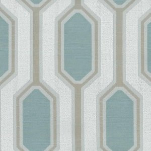 Norbar Fabric Patricia Arctic DESTINY 58% POLYESTER 42% COTTON INDIA 6 7/8"V 4 1/2"H 54 - My Fabric Connection -