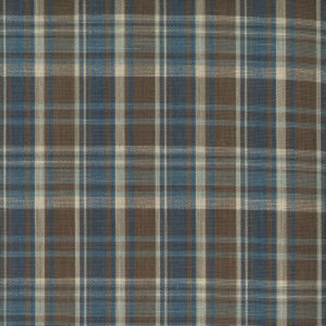 Norbar Fabric Pembroke Wedgewood CHECKER 100% POLYESTER CHINA 3 1/2"V 3 1/2"H 56 - My Fabric Connection -