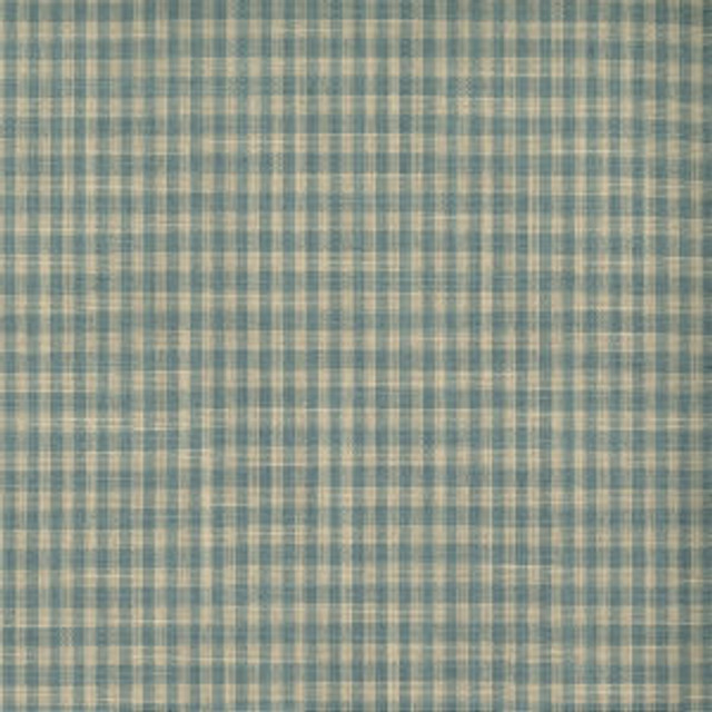 Norbar Fabric Pilar Sky CHECKER 100% POLYESTER CHINA 1/2"V 1/2"H 56 - My Fabric Connection -