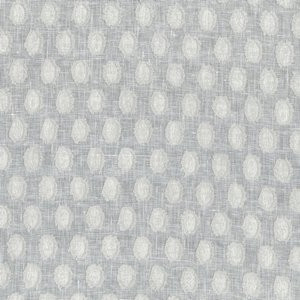 Norbar Fabric Pompano Fog LINEN LITES 61% COTTON 39% LINEN INDIA 2"V 1 3/4"H 55 - My Fabric Connection -