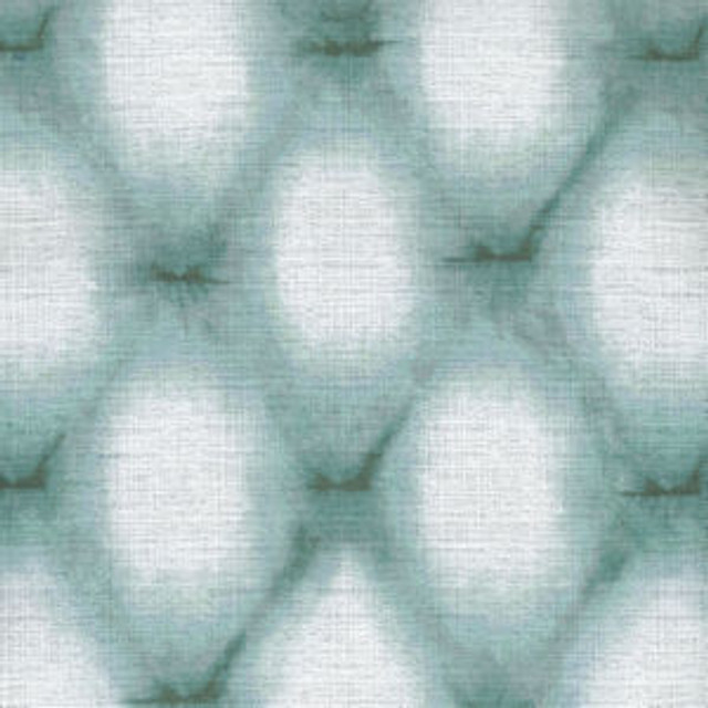 Norbar Fabric Sammis Teal 100% COTTON KOREA 13 1/2"V 13 1/2"H 54 - My Fabric Connection -