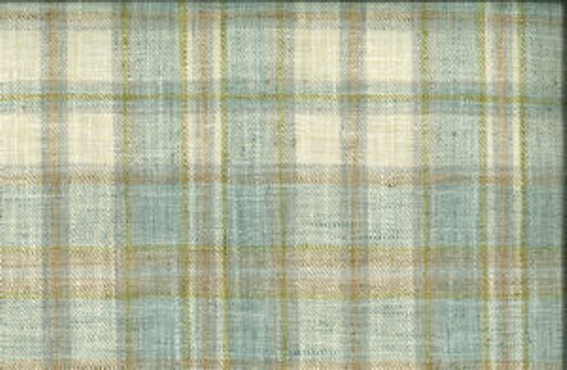 Norbar Fabric Shiloh Robins Egg 420 CALVARY 100% POLYESTER INDIA 7 3/4"V - 6 3/4"H 54 - My Fabric Connection -