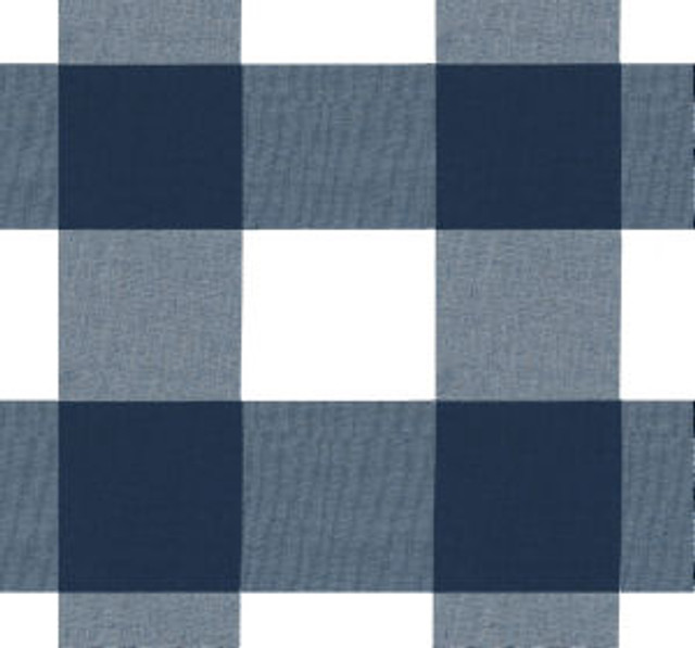 Norbar Fabric Southside Navy 406 SUNBURST 100% SOLUTION DYED POLYESTER TAIWAN 8"V 8"H 54 - My Fabric Connection -