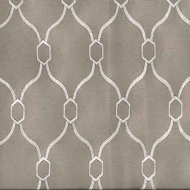 Norbar Fabric Valmont Taupe 32% VISCOSE 30% POLYESTER 5 1/4"V 3 7/8"H 54 - My Fabric Connection -