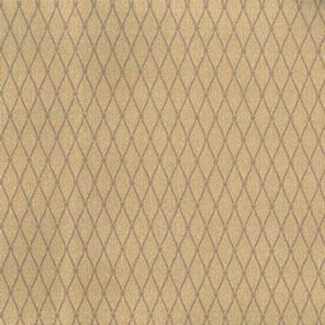 Norbar Fabric Wilmet Gold 56% POLYESTER 44% COTTON TAIWAN 7/8"V 1/2"H 54 - My Fabric Connection -