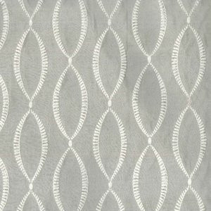 Norbar Fabric Zoo Silver 50% POLYESTER 50% RAYON INDIA 3"V 5"H 51 - My Fabric Connection -