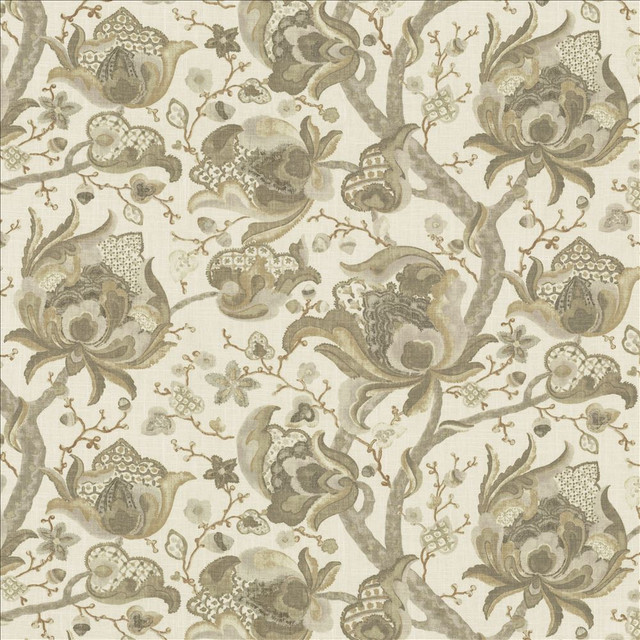 Kasmir Fabric Avonlea Grey 1457 55% Linen
45% Rayon
 USA 15,000 Wyzenbeek Double Rubs Horizontal: 54 inches and Vertical: 27 inches 54 - My Fabric Connection -