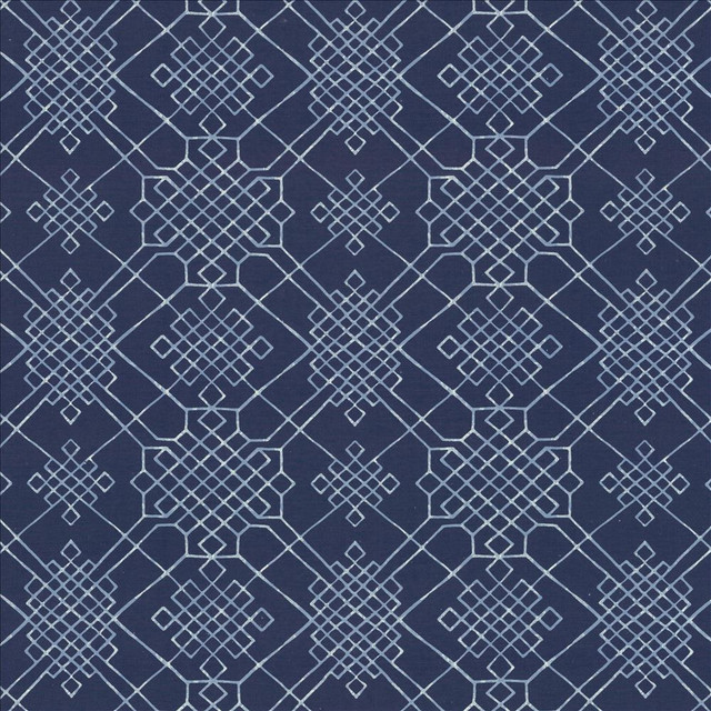 Kasmir Fabric Dara Blue 1454 55% Linen
45% Cotton
 CHINA 15,000 Wyzenbeek Double Rubs Horizontal: 13 4/8 inches and Vertical: 13 4/8 inches 54 - My Fabric Connection -