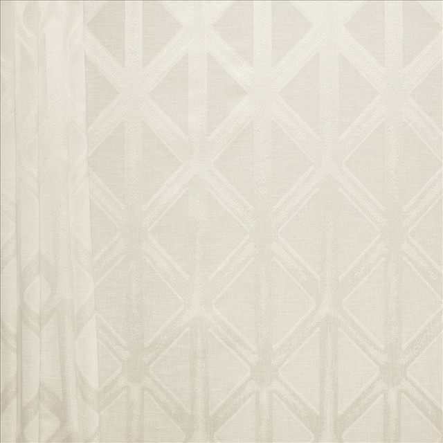 Kasmir Fabric Frankie Snow 1465 100% Polyester
 TURKEY Not Tested Horizontal: 7 5/8 inches and Vertical: 7 6/8 inches 118 - My Fabric Connection -
