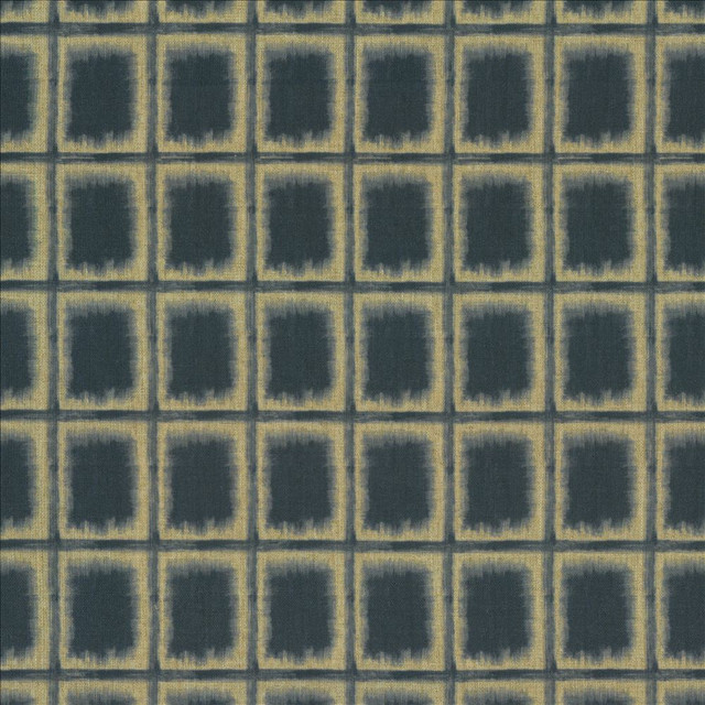 Kasmir Fabric Parallel Lines Indigo 1456 100% Polyester
 INDIA 100,000 Martindale Cycles Horizontal: 3 inches and Vertical: 2 2/8 inches 54 - My Fabric Connection -