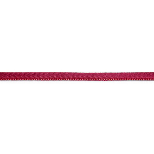 Scalamandre Trim Trim Avenue Cord/Strawberry C315-010 SUPPLIERS WAREHOUSE U.S.A. 16% FIBRANNE 2% ACRYLIC|38% POLYESTER 26% COTTON 18% RAYON CHINA LIGHT DUTY Horizontal: 0" and Vertical: 0" 0.125" - My Fabric Connection -