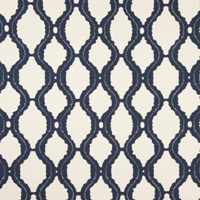 Carole Fabric Reckless Love Navy Ever After 100% Cotton Brazil Passes 30,000 Double Rubs Wyzenbeek </p><p>Repeat: 12" V, 6" H 62" - My Fabric Connection -