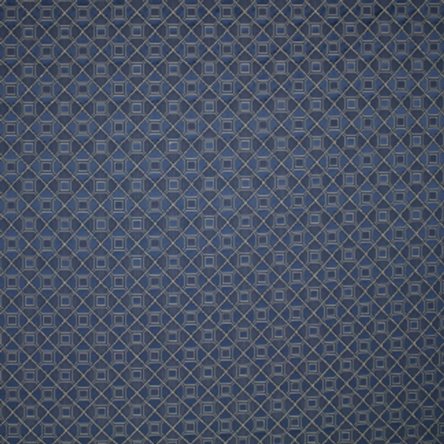 Carole Fabric Roll Out Navy Festive Flair 100% Polyester India N/A </p><p>Repeat: 2 3/8" V, 2 3/8" H 55" - My Fabric Connection -