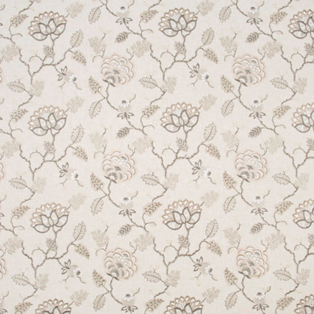 Carole Fabric Sweeter Dreams Travertine Haven 52% Polyester, 48% Cotton India N/A </p><p>Repeat: 12 1/2" V, 17" H 51" - My Fabric Connection -