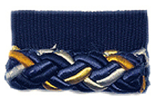 RM CoCo Fabric T1091 Lipcord Petrol Tivoli Trim Book Horizontal: 0 and Vertical: 0 0 - My Fabric Connection -