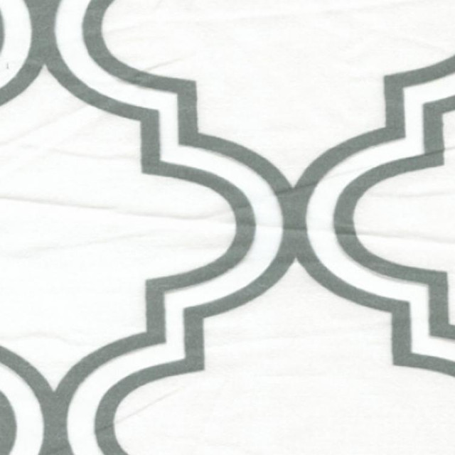 RM CoCo Fabric Prestwick Silver/White Light House - Wesco 68% RAYON 32% POLYESTER Horizontal: 5.5 and Vertical: 6.25 55 - My Fabric Connection -