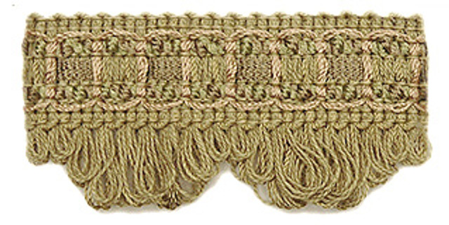 RM CoCo Fabric T1003 Scallop Fringe Warrender Essentials Trim Coll. Horizontal: 0 and Vertical: 0 0 - My Fabric Connection -