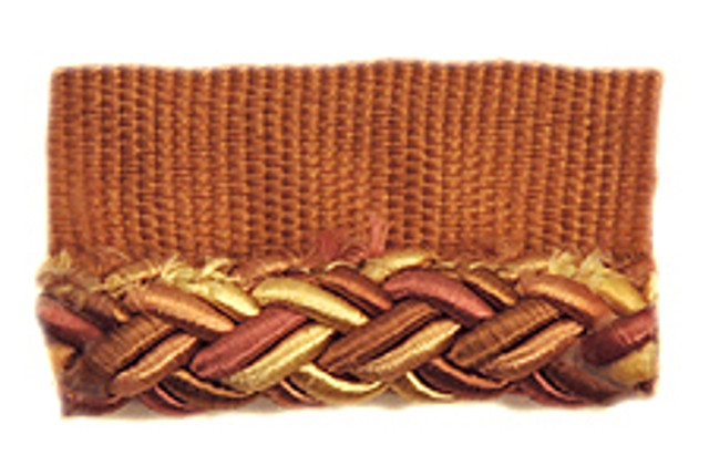 RM CoCo Fabric T1090 Lipcord Choc Ice Tivoli Trim Book Horizontal: 0 and Vertical: 0 0 - My Fabric Connection -