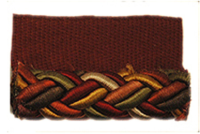 RM CoCo Fabric T1091 Lipcord Fireside Tivoli Trim Book Horizontal: 0 and Vertical: 0 0 - My Fabric Connection -