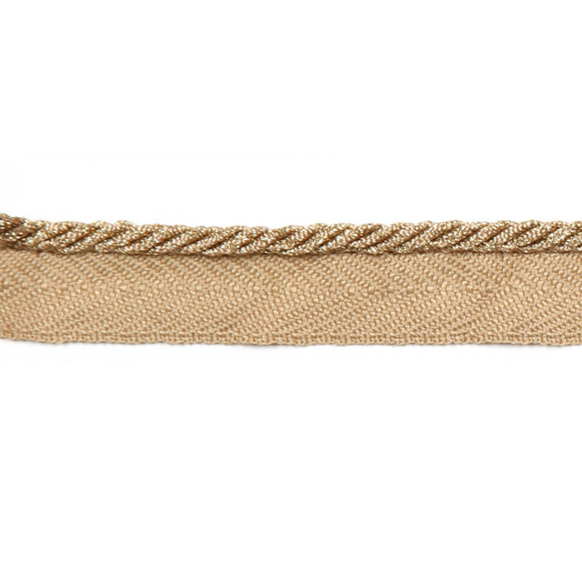 Europatex Fabric Le Lin Metallic Micro Cord Copper Le Lin 42% Fibranne, 33% Rayon, 25% Metallic yarns 0.13 inches - My Fabric Connection -