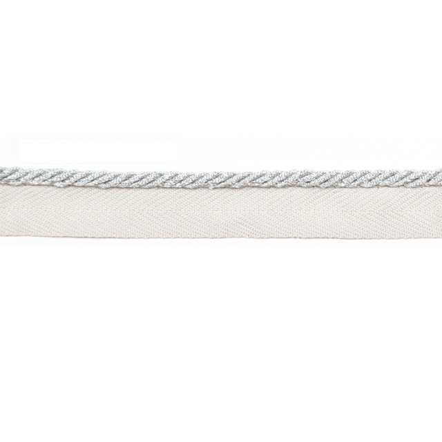 Europatex Fabric Le Lin Metallic Micro Cord Porcelain Le Lin 42% Fibranne, 33% Rayon, 25% Metallic yarns 0.13 inches - My Fabric Connection -