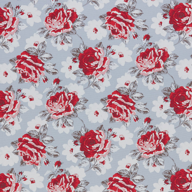 Stout Fabric Parnell 1 Grey CATH KIDSTON 100%COT TURKEY </p><p>Repeat: 12.5 55 in - My Fabric Connection -