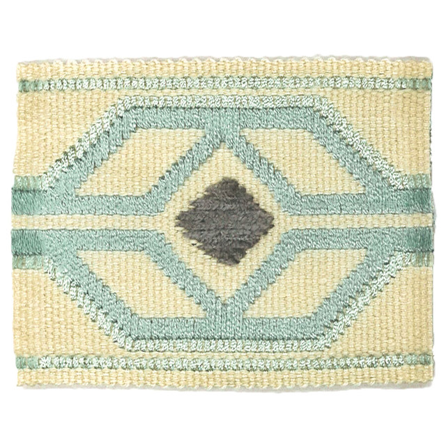 Stout Trim Dermotte 5 Glacier TREND ALERT 56%SVI 35%LIN 9%COT CHINA </p><p>Repeat: 0 2.13 in - My Fabric Connection -