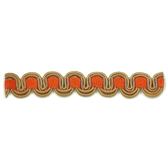 Stout Trim Lexington 12 Tangerine ART OF DESIGN TRIM-2 TAPES 100%SVI CHINA </p><p>Repeat: 0 0.38 in - My Fabric Connection -