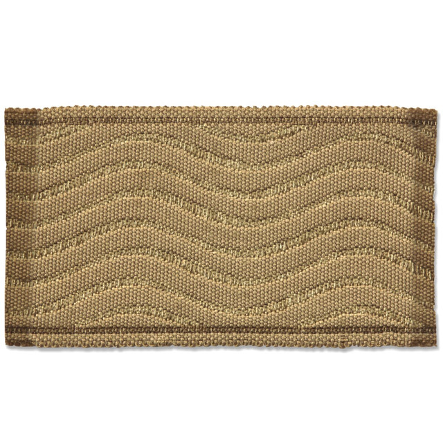 Stout Trim Signature 6 Sandstone NEW WORLD TAPES & BORDERS 91%SVI 9%MTL CHINA </p><p>Repeat: 0 2 in - My Fabric Connection -