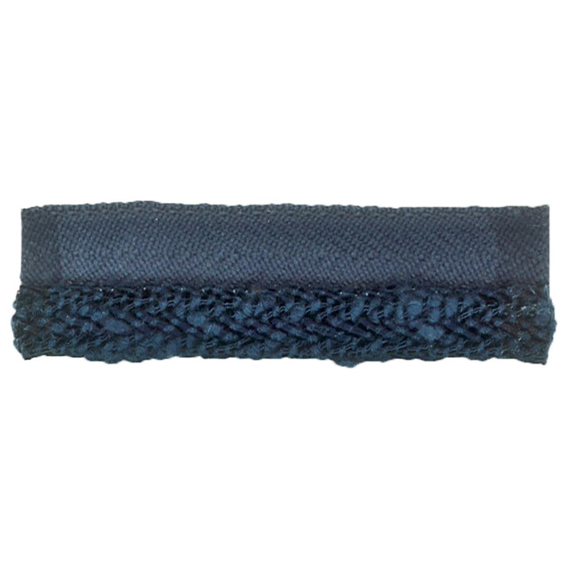 Stout Trim Slavingham 6 Ink TREND ALERT 79%COT 10%SVI 10%POL 1%NYL CHINA </p><p>Repeat: 0 0.38 in - My Fabric Connection -
