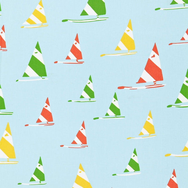 Schumacher Fabric Sailboat Turquoise 174911 LULU DK | CHILD See Sample PAKISTAN MEDIUM DUTY </p><p>Repeat: Horizontal: 27" (69CM) and Vertical: 36" (91CM) 54" WIDE (137CM) - My Fabric Connection -