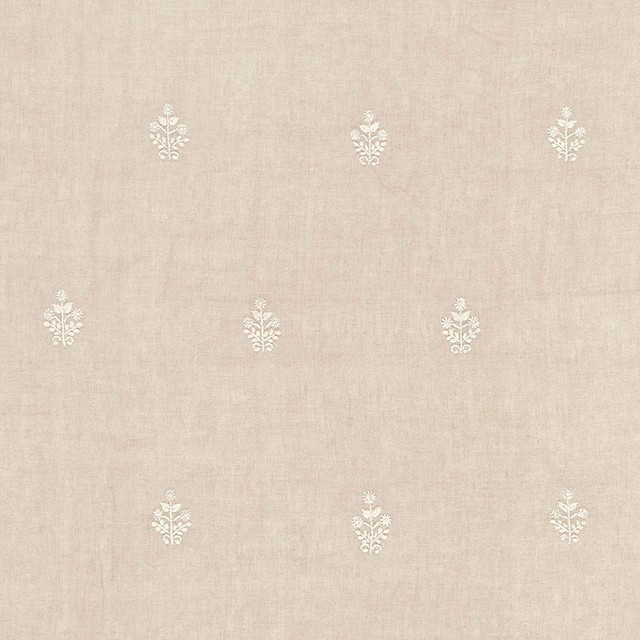 Schumacher Fabric Maria Embroidery Linen 67791 FIRENZE / SHEERS See Sample INDIA . </p><p>Repeat: Horizontal: 4 1/4" (11CM) and Vertical: 16 3/4" (43CM) 51" WIDE (130CM) - My Fabric Connection -
