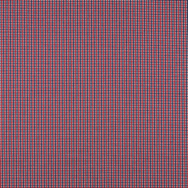 Schumacher Fabric Crosstown Red/Navy 70395 ESSENTIALS: SMALL-SCALE UPHOLSTERY I See Sample ITALY - </p><p>Repeat: Horizontal: 3/4" (2CM) and Vertical: 3/4" (2CM) 56 1/4" (143CM) - My Fabric Connection -