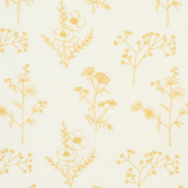 Schumacher Fabric Lisbeth Embroidery Marigold 78362 EXQUISITE EMBROIDERIES See Sample INDIA - </p><p>Repeat: Horizontal: 17 3/8" (44CM) and Vertical: 14 3/4" (37CM) 54" - My Fabric Connection -