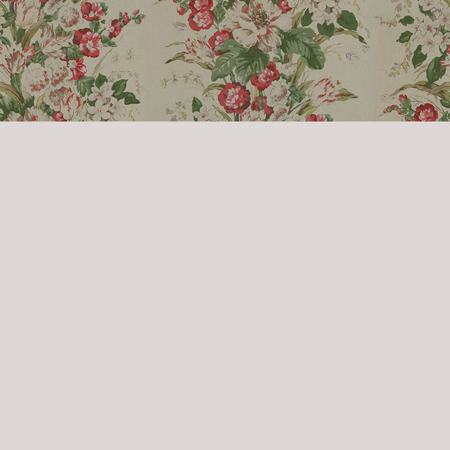 Schumacher Fabric Floral Burst Cream 172450 GARDEN TOUR See Sample THAILAND TO BE DETERMINED </p><p>Repeat: Horizontal: 27" (69CM) and Vertical: 27" (69CM) 54" WIDE (137CM) - My Fabric Connection -