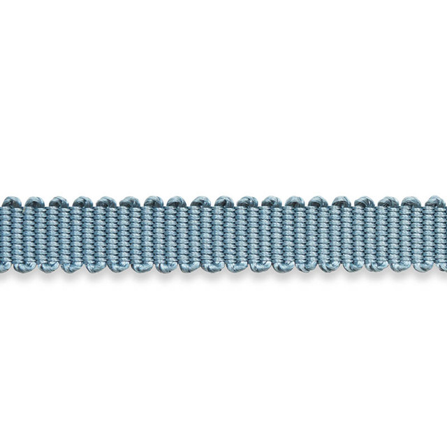 Schumacher Trim Pierre Silk Gimp Extra Narrow Cadet 74632 PERFECT BASICS: TRIMS & TASSELS See Sample CHINA - </p><p>Repeat: Horizontal: - and Vertical: - 1/4" (1CM) - My Fabric Connection -