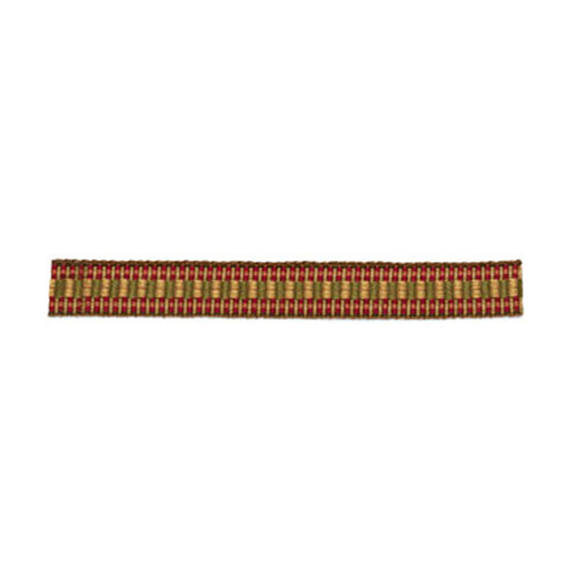 Schumacher Trim Leeds Braid Rosewood 63220 SOMERSET TRIMMINGS See Sample AUSTRALIA . </p><p>Repeat: Horizontal: - and Vertical: - 0 1/2" WIDE (1CM) - My Fabric Connection -