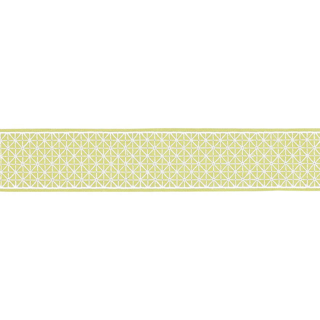 Schumacher Trim Directoire Tape Citron 68642 TIMOTHY CORRIGAN See Sample INDIA - </p><p>Repeat: Horizontal: 3/4" (2CM) and Vertical: - 3 3/8" WIDE (9 CM) - My Fabric Connection - Schumacher Trim Directoire Tape Citron 68642 TIMOTHY CORRIGAN See Sample INDIA - </p><p>Repeat: Horizontal: 3/4" (2CM) and Vertical: - 3 3/8" WIDE (9 CM) - My Fabric Connection -