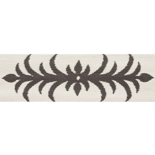 Schumacher Trim Acanthus Tape Basalt 75441 CELERIE KEMBLE See Sample GERMANY - </p><p>Repeat: Horizontal: 9 1/4" (24CM) and Vertical: - 3 1/8" (8CM) - My Fabric Connection -
